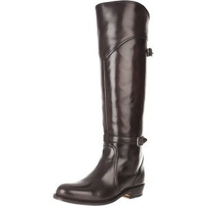 Frye Dorado Riding Boot - 7US - Chocolate Leather - Goodyear Welted
